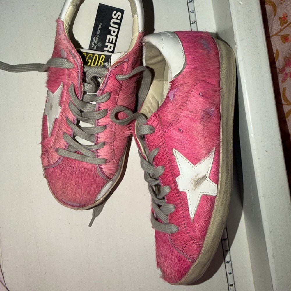 Golden Goose Pink Pony Sneakers - Picture 8 of 12